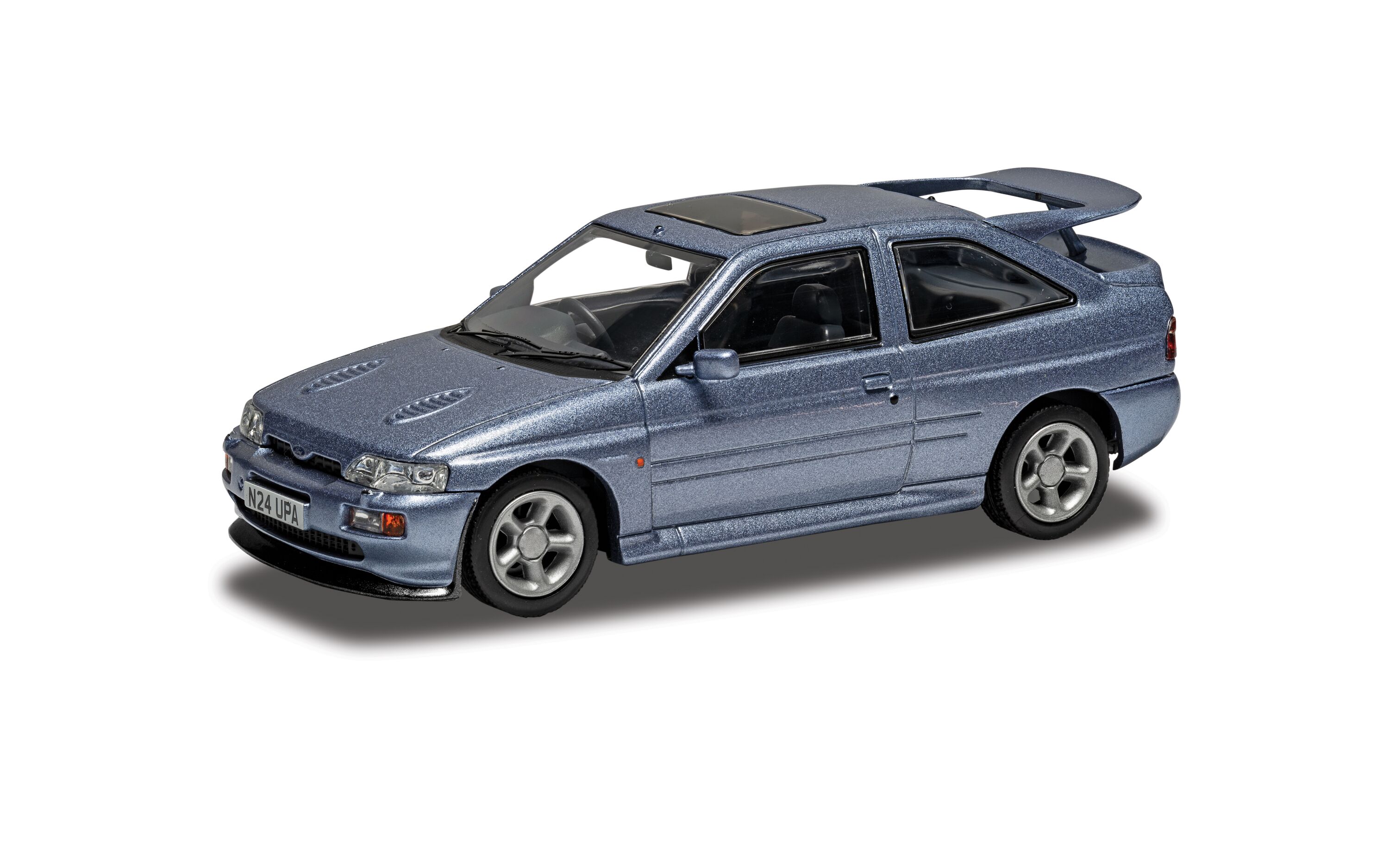 Modellino Corgi Vanguards VA14808 Ford Escort RS Cosworth 1996 Scala 1:43 Blu Auralis
