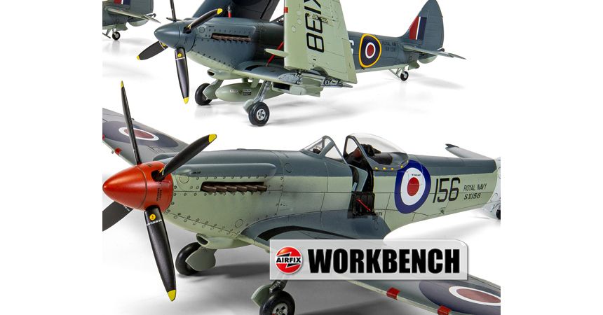 A Airfix announce the surprise inclusion of the Supermarine Seafire XVII into the 2023 model kit range Fleet Air Arm Seafire fighter