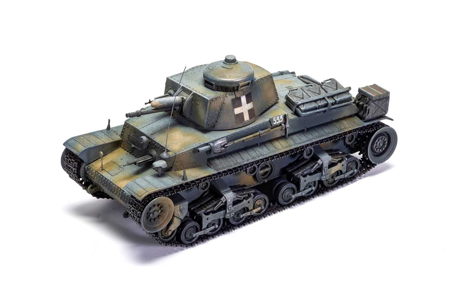 Airfix 1362 German Light Tank Pz.kpfw.35 t 1 35 Scale Model Kit for sale online