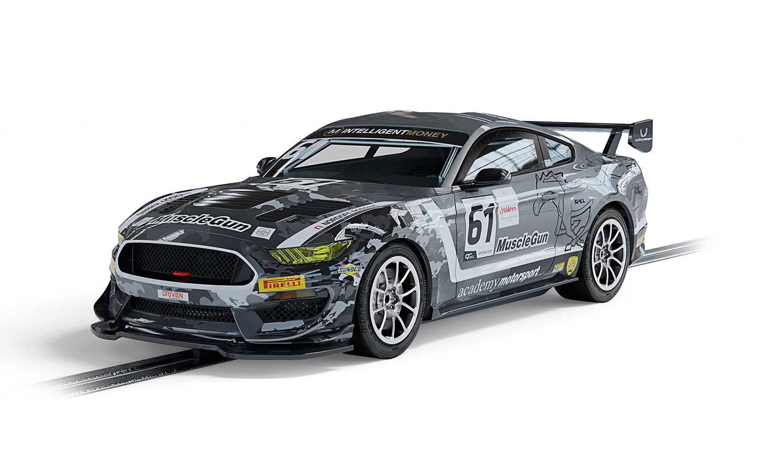 SCALextricFord MustangALCOSTNERスロットカー新品 Amazon.com: Scalextric Ford Mustang Alan Mann Racing #6 1:32 Slot