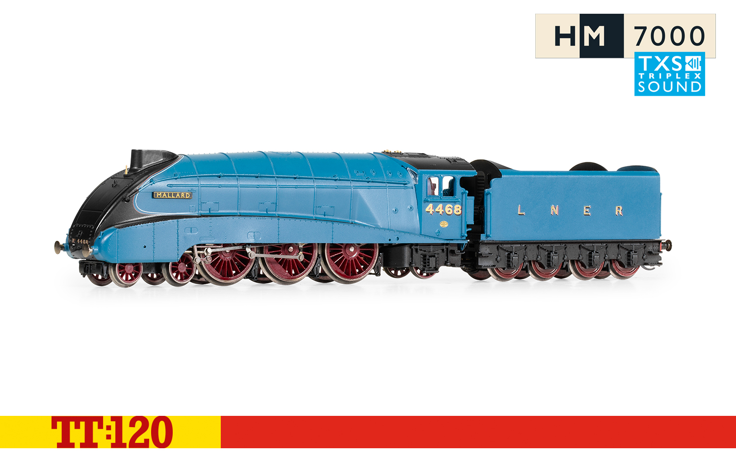 TT3007TXSM LNER Class A4 4 6 2 4468 Mallard Digital Era 3