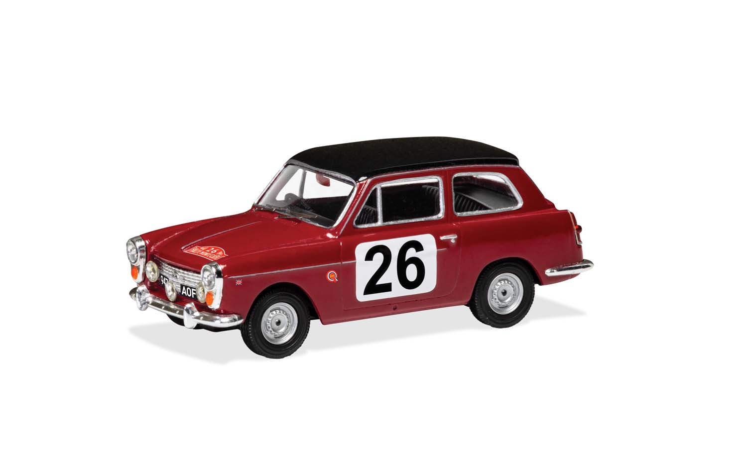 VA11209 A40 Farina Mk1 'Alf', 1960 Monte Carlo Rally, Winner: Coupe des Dames, Pat Moss & Ann Wisdom