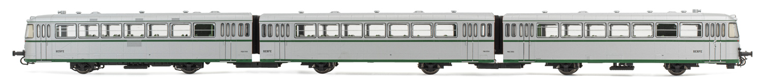 621 Electrotren H0 1 87 Renfe 3 Unit Diesel Railcar Vђњferrobusvђќ Class 591 300 Period Iii Iv