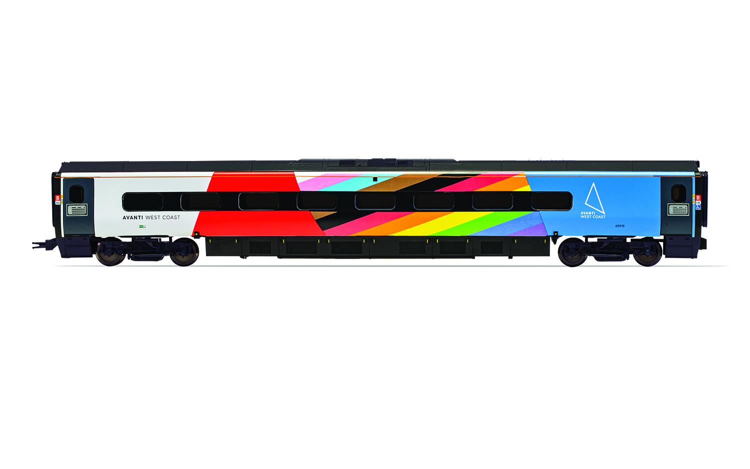 R40200 Avanti West Coast, Pendolino Motor Standard (MS), Pride Livery ...