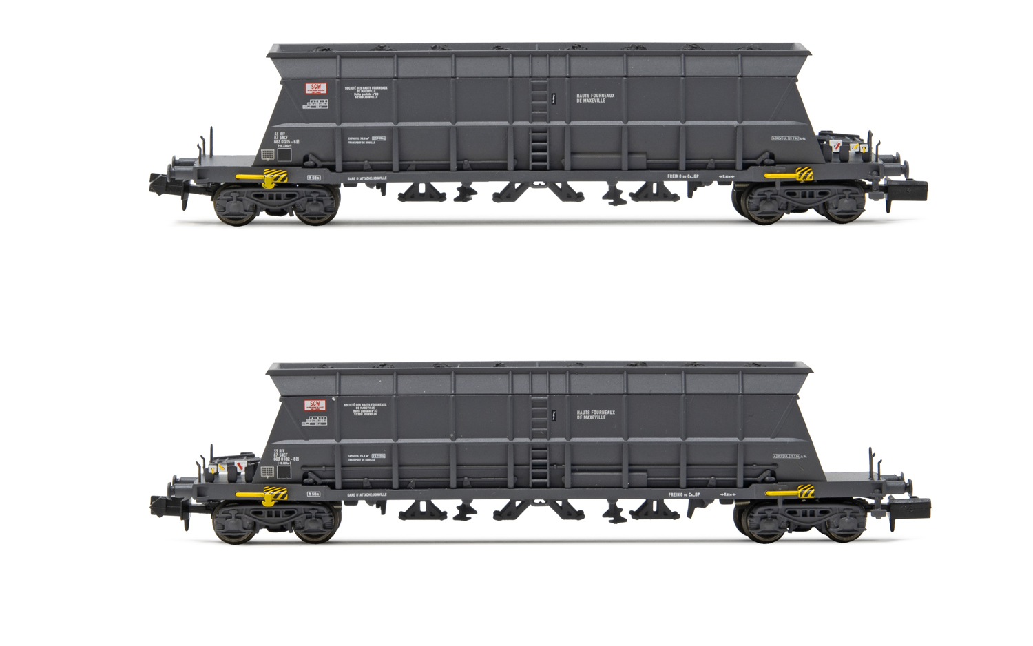 HN6548 SNCF, 2-unit pack 4-axle coal hopper wagons Faoos HN6548 SNCF, 2-unit pack 4-axle coal hopper wagons Faoos