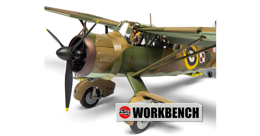 The new Airfix Westland Lysander scale model kit is now back in stock and available