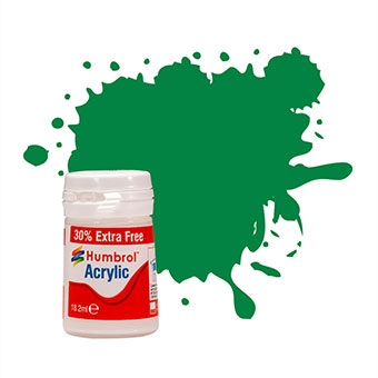 No 2 Emerald Green - Gloss - 14ml Acrylic plus 30% Extra Free