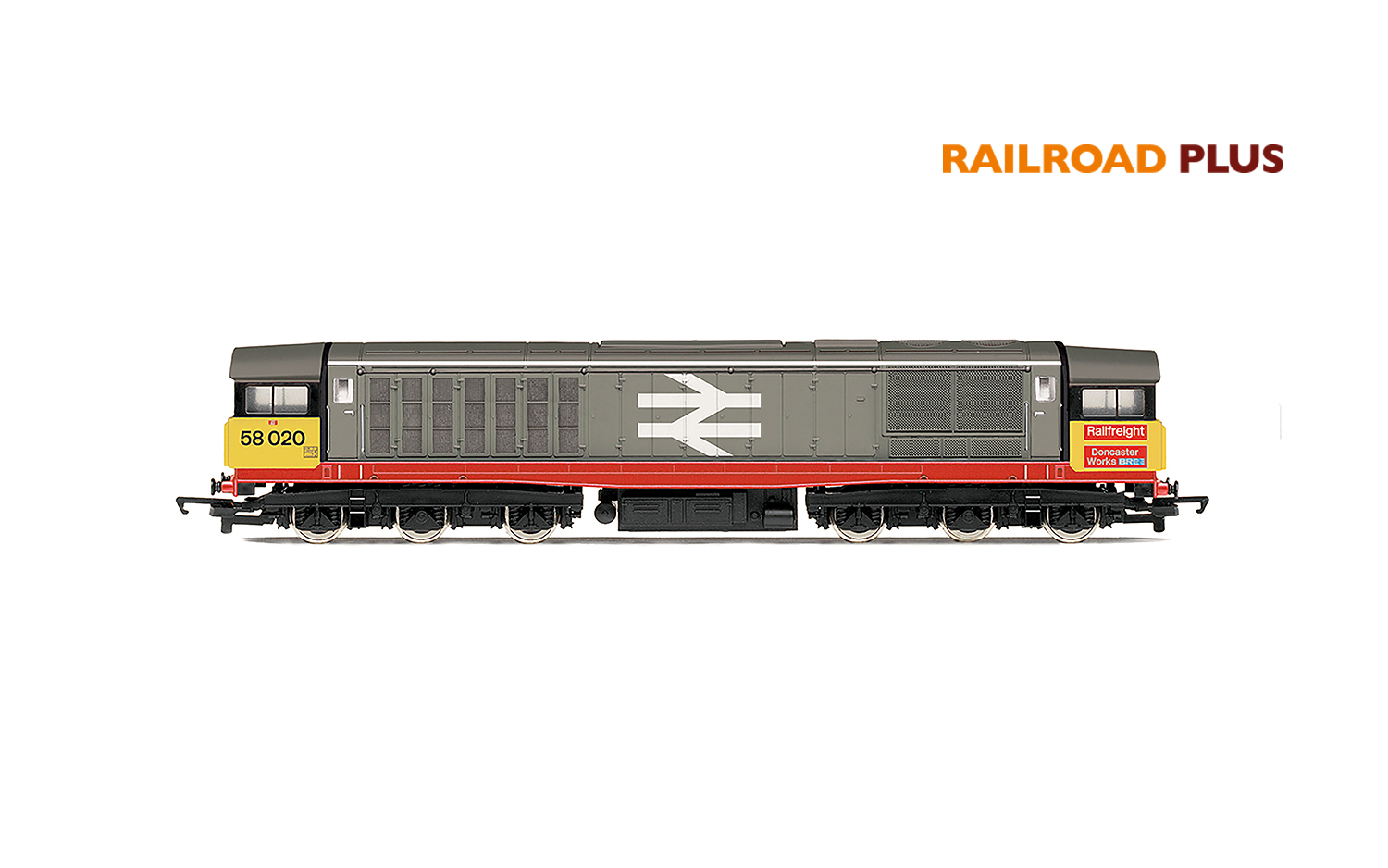 R30329 RailRoad Plus: Class 58 - BR - 58020 RailFreight 'Doncaster