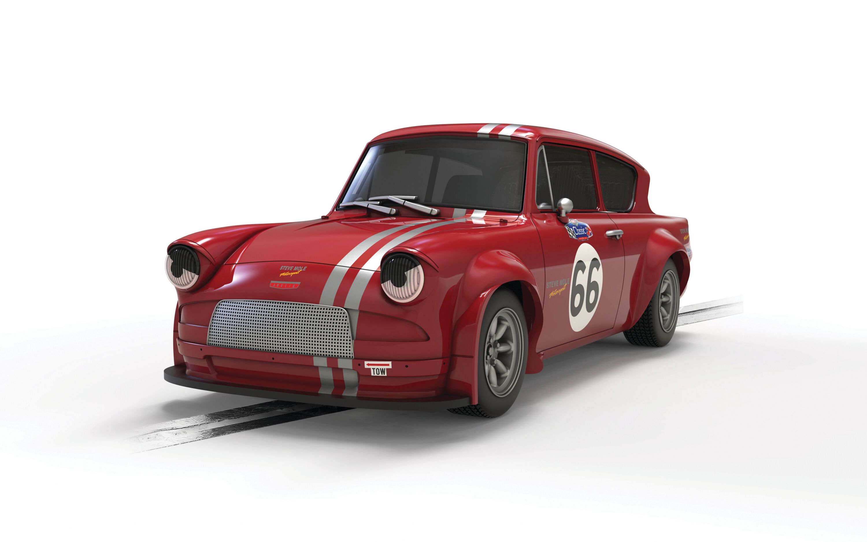 Ford Anglia - CSCC Special Saloons & Modsports - Neil Duke