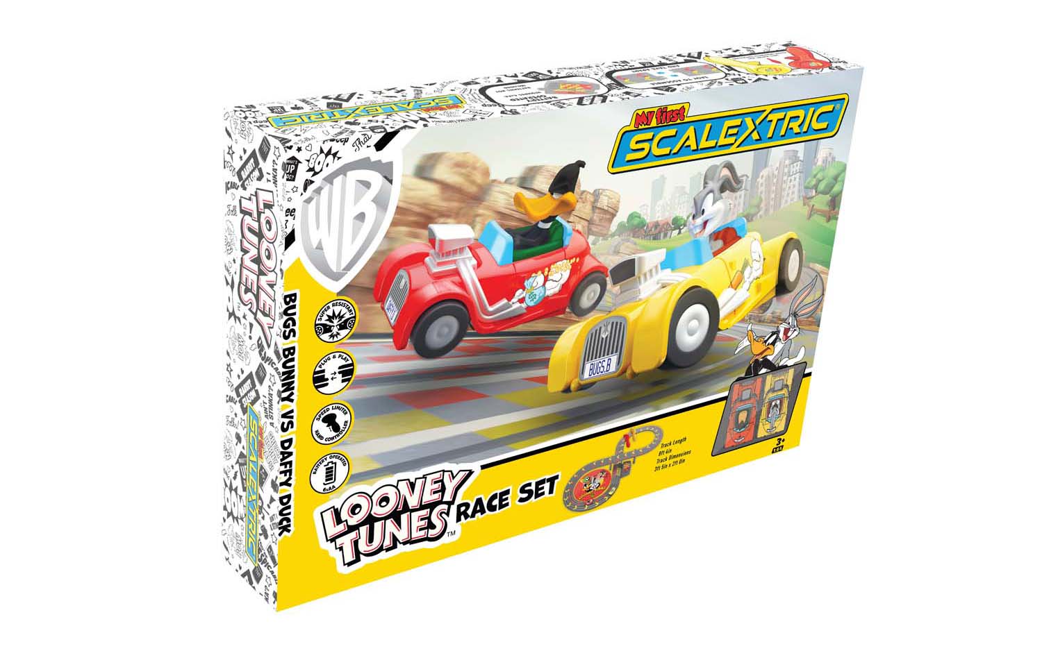 Scalextric G2165 Looney Tunes Wile E Coyote Car 1 64 Scale for sale online 