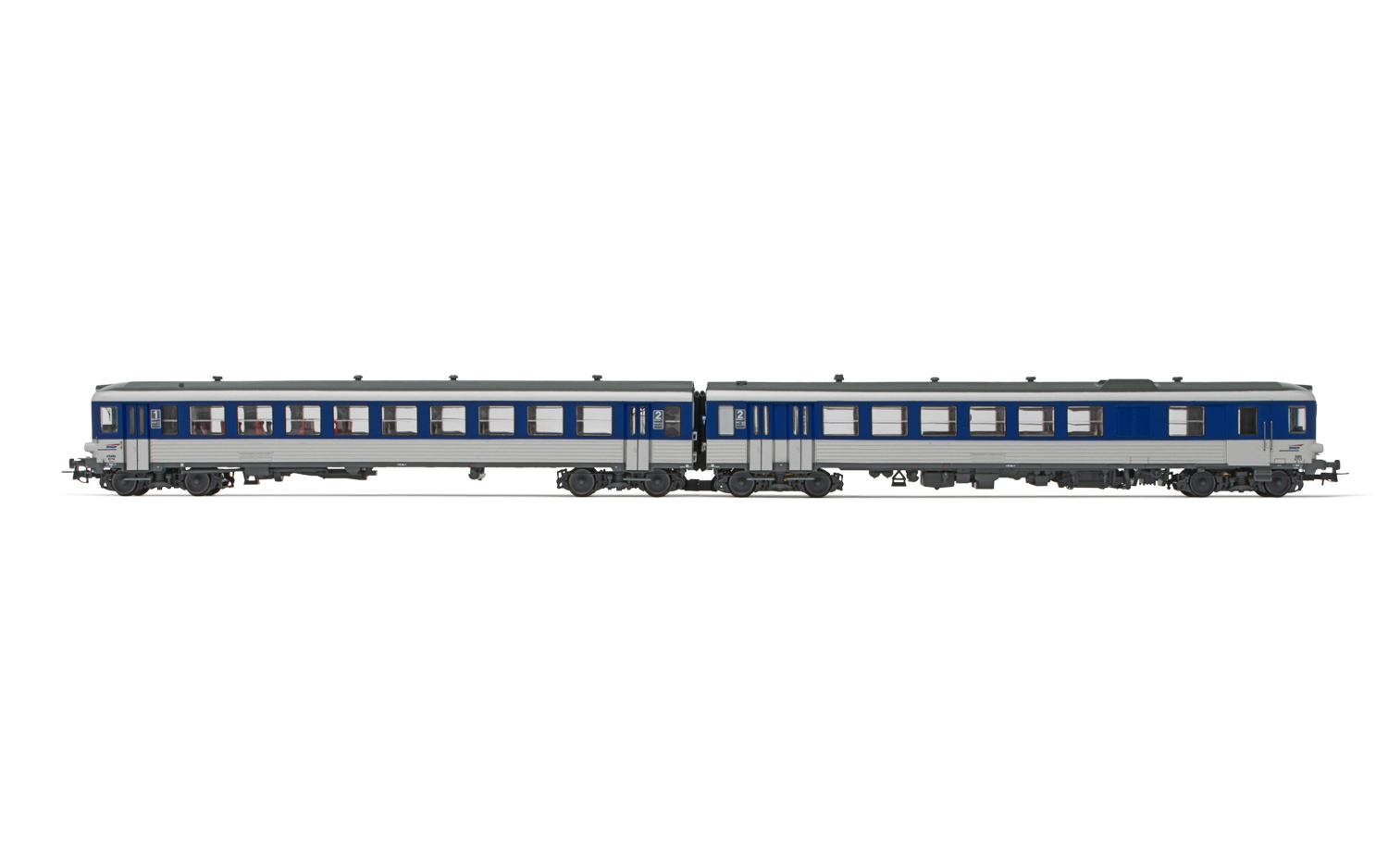 Autorail RGP2 XBD 2710+XRAB 7710 ORANGE/GRIS BETON SNCF SOUND Réf
