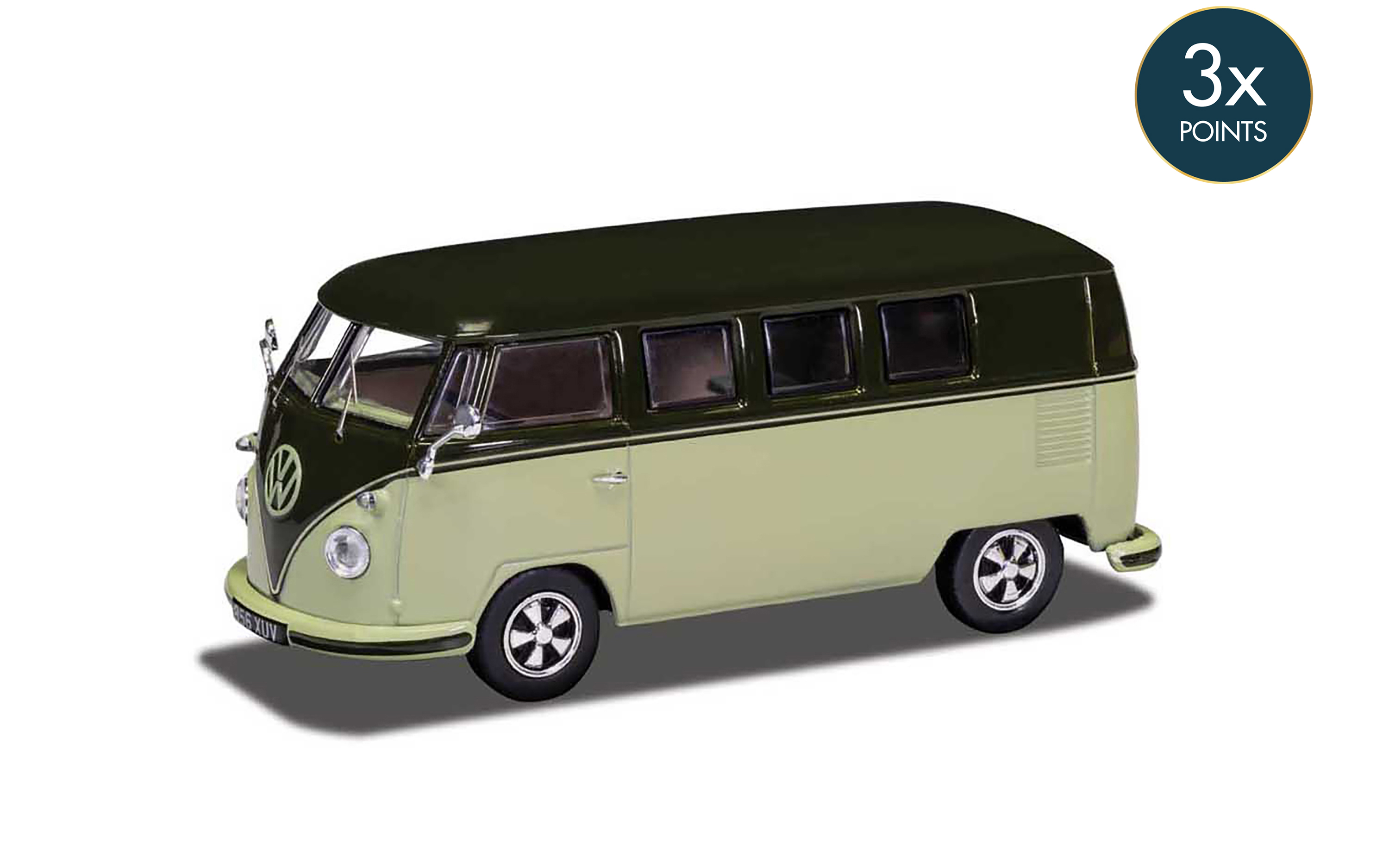 BC145 Verem/Solido PUB 1:43 Volkswagen Combi Auto Minia Tours 1997 A