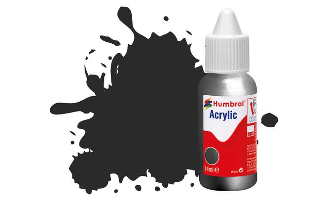 Acrylic Paint: 53 - Gunmetal - Metallic - (14ml)