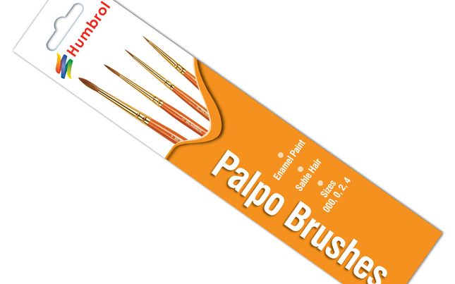 Palpo Brush Pack - (Sizes: 000/0/2/4)