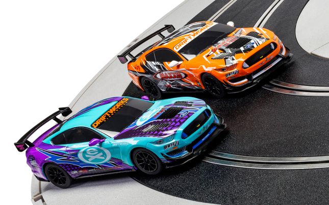 Scalextric cars sales with lights