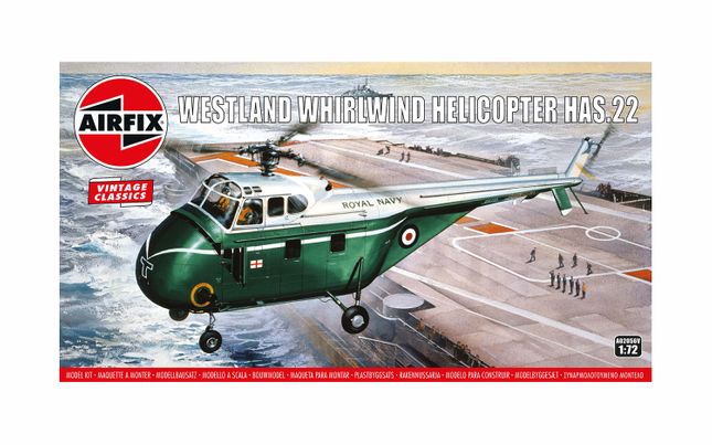 ★当時物★AIRFIX WESTLAND WHIRLWI ND  Mk 1 A02056V Westland Whirlwind Helicopter