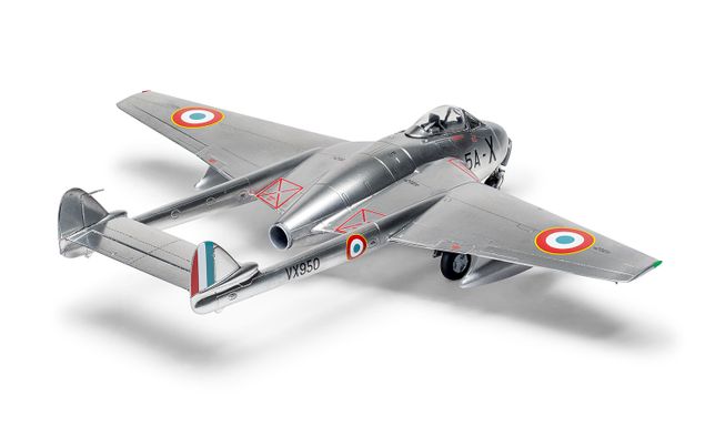 Airfix 1:72 DeHavilland Vampire T.11 - De Havilland Mega GB