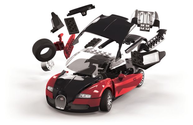 Mclaren P1 Plastic Model Car Kit AIRFIX QUICK BUILD Lego-like Kids Starter  Set 