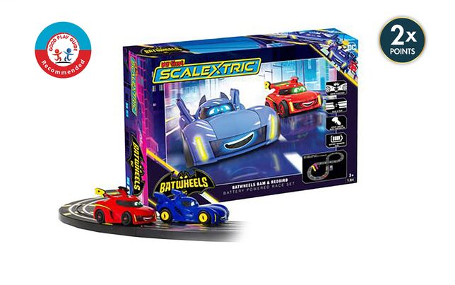 G1185M My First Scalextric Batwheels Bam vs Red Bird Race Set