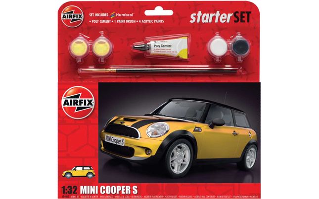 Airfix 1/32 Large Starter Set Mini Cooper S 