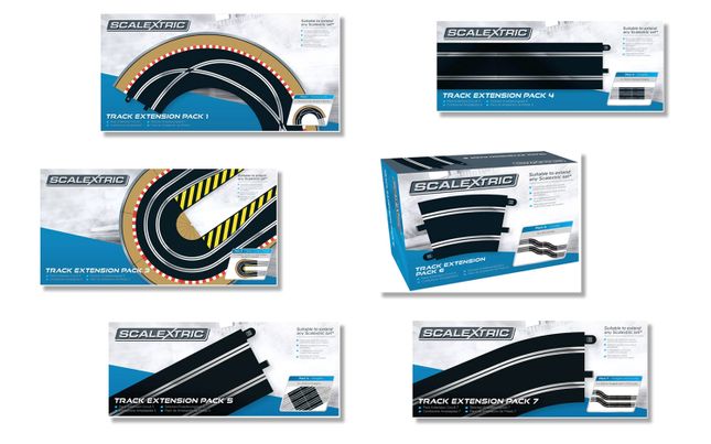 Scalextric extension cheap pack 4