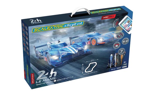 Scalextric arc air le hot sale mans racing track set