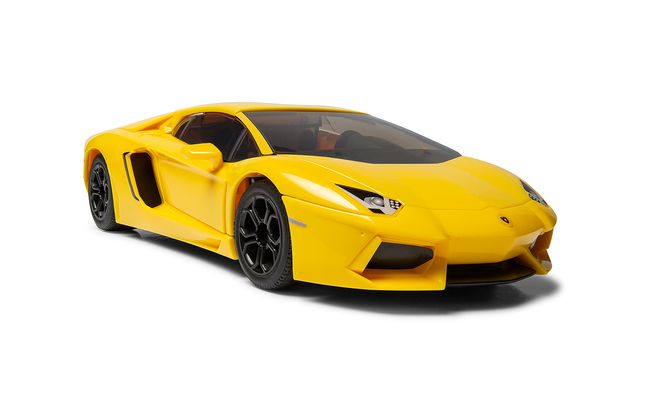 J6026 QUICKBUILD Lamborghini Aventador - Yellow