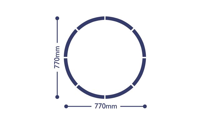 Santa’s Express Train Set - Rechargeable Battery