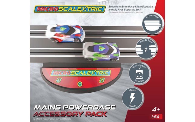 Micro Scalextric Mains Powered Track Piece (UK) Micro Scalextric Mains Powered Track Piece (UK)