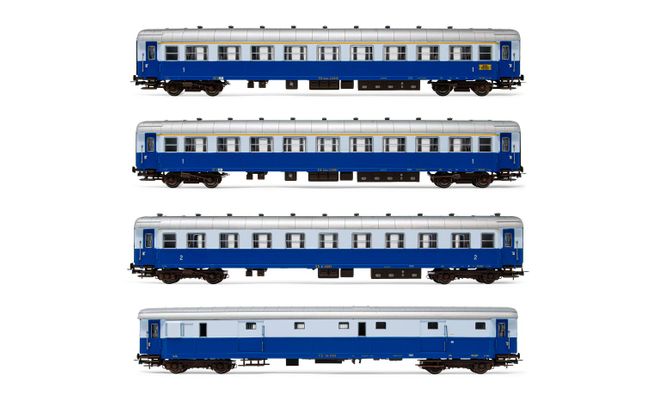 HR4275 Rivarossi (H0 1:87) FS, fast train 'Treno Azzurro', set