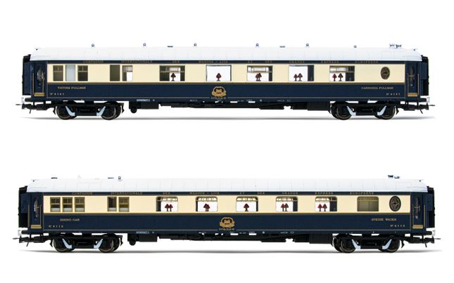 HR4322 CIWL, set of 2 restaurant coaches for 