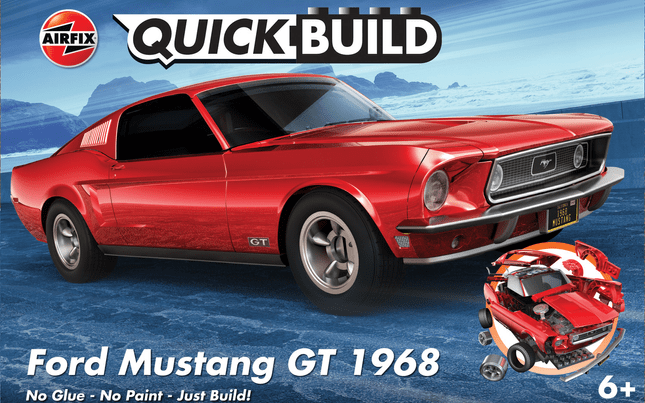 QUICKBUILD Ford Mustang GT 1968