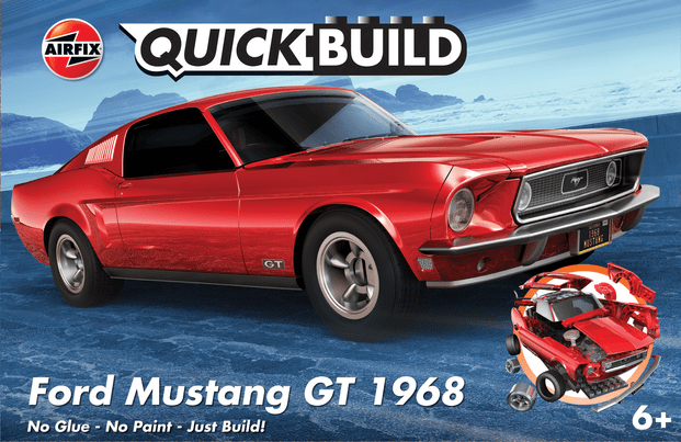 QUICKBUILD Ford Mustang GT 1968 QUICKBUILD Ford Mustang GT 1968