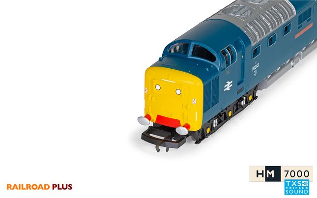 R30049TXS BR, Class 55, Deltic, Co-Co, 55013 ˜The Black