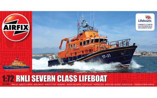 Airfix rnli store severn class lifeboat