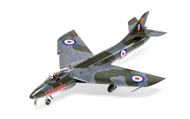 Details about   Vintage Airfix Hawker Hunter F-6 1:72 Scale Model Kit 
