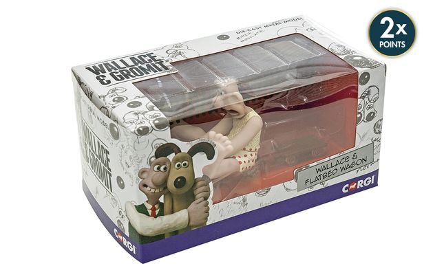 Wallace &amp; Gromit - The Wrong Trousers - Wallace &amp; Flatbed Wagon