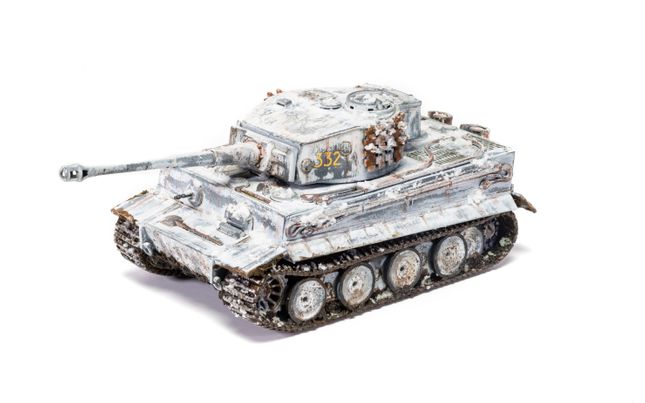 Battlefield1 New 1/72 KB-85 CCCP Tank  WWII BATTLE Metal TANK Model Gift 
