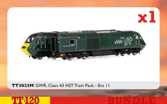 BUNDLEH38 GWR, Class 43 HST Train & Coaches Bundle