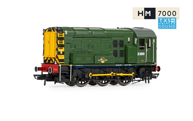 BR Class 08, 0-6-0, D3069 - Era 5 (Sound Fitted) BR Class 08, 0-6-0, D3069 - Era 5 (Sound Fitted)