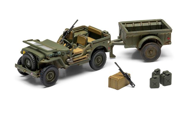 A55117A Gift Set - Willys MB Jeep