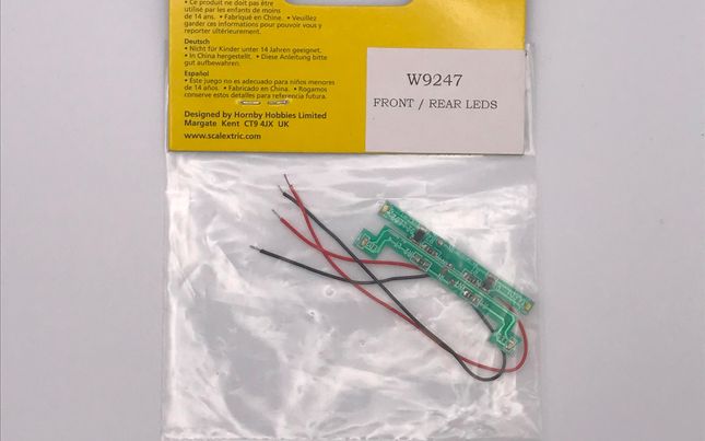 Lights PCB &amp; car wire harness, Ferrari 330 P4 White LED (C2641A)