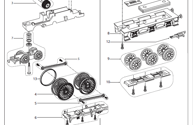 S&amp;DJR, Class 2P, 4-4-0, No. 46 - Era 2