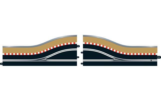 Scalextric Digital - Pit Lane Track (Right Hand) - Includes Sensor