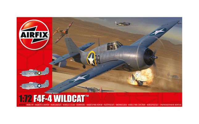 A02070A Airfix | F4F-4 Wildcat - Plastic model kit