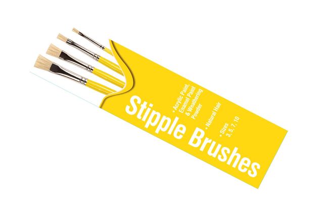 Stipple Brush Pack - (Sizes: 3/5/7/10)