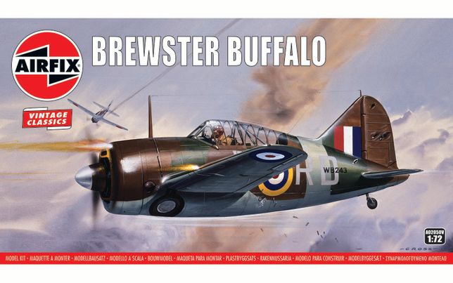 Collection Avion DeAgostini Seconde Guerre Mondiale Vol.27 - Brewster F2A Buffalo 1/72 - Neuf