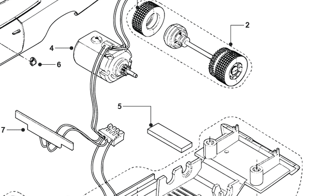 Lights PCB &amp; car wire harness, Dodge Charger PCB (C3064)