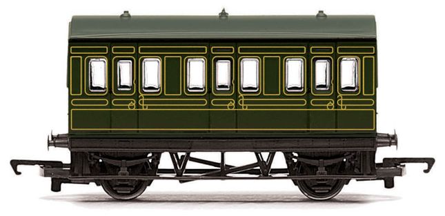 Hornby LMS Four-wheel Coach Era 3 Model Train