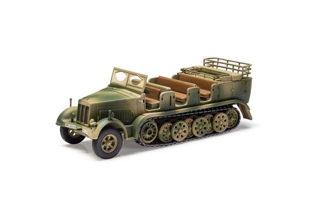 BMC CTS WW2 German Hanomag Halftrack 5pc Tan Plastic Armored